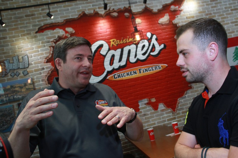 Todd Graves at Raising Cane's